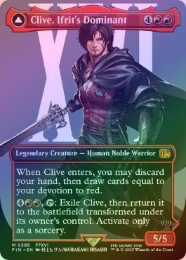 MTG イフリートのドミナント、クライヴ プレリ FOIL ミントモール / MINT GAMES MTG(東日本橋) / 【FIN】【JPN
