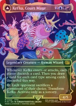 英語版》Kefka, Court Mage/人造魔導士、ケフカ mtg FF - メルカリ