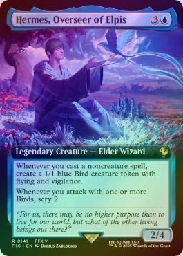 mtg FF コレクター 統率者 エルピスの所長、ヘルメス foil 拡張