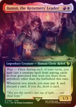 MTG 拡張Foil リターナーのリーダー、バナン ☆SALE☆【FOIL】【英】リターナーのリーダー、バナン/Banon