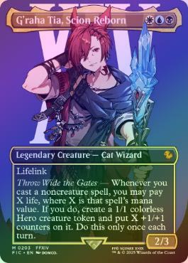 MTG 時空を渡りし者、グ.ラハ.ティア　サージfoil サージFOIL)(フルアート)時空を渡りし者、グ・ラハ・ティア/G