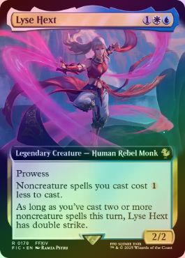 MTG　リセ•ヘクスト　拡張アート　Foil FOIL】【英】リセ・ヘクスト/Lyse Hext[多色R]【FIC】[拡張アート