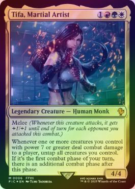 FOIL】【英】格闘家、ティファ/Tifa, Martial Artist[多色R