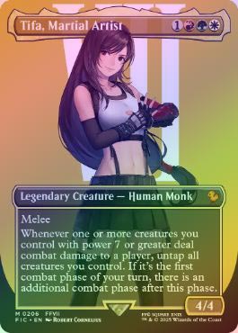 MTG 格闘家、ティファ FF ☆ボーダーレス☆(キャラクター) Tifa, mtg