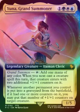 FOIL】【英】大召喚士、ユウナ/Yuna, Grand Summoner[多色R]【FIC