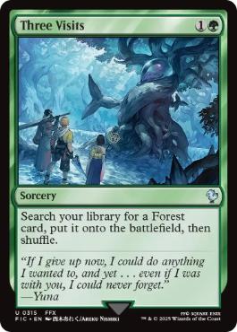 その他 three visits Three Visits · Secret Lair Drop (SLD) #1676 · Scryfall Magic
