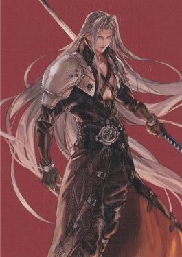 威名のソルジャー、セフィロス　4枚 EX+](フルアート)(0317)威名のソルジャー、セフィロス/Sephiroth