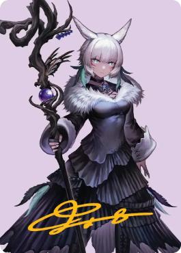 箔押し】魔女、ヤ・シュトラ・ルル[No.053]【FIN】[アートカード]※背面