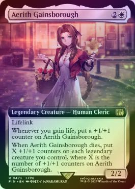 MTG エアリス・ゲインズブール / 拡張アート FOIL 英語bundle