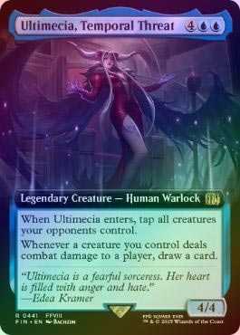 グランドホールセール FOIL】【英】時に抗う者、アルティミシア/Ultimecia, Temporal マジック：ザ・ギャザリング