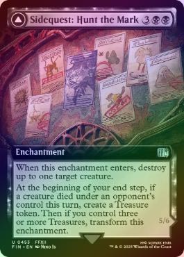 サブクエスト:モブハント 拡張foil 英 MTG 日本印刷 超稀少 サブ