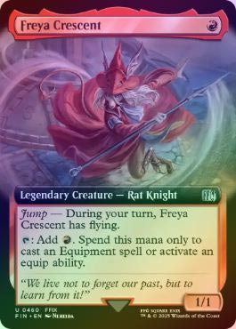 MTG FF ブルメシアの竜騎士、フライヤ 拡張 Foil FOIL】【英】ブルメシアの竜騎士、フライヤ/Freya Crescent[赤U