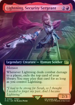 FOIL】【英】刃向かう者、ライトニング/Lightning, Security