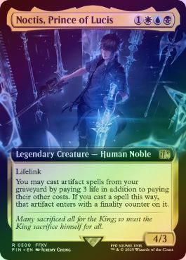 FOIL】【英】ルシスの王子、ノクティス/Noctis, Prince of Lucis