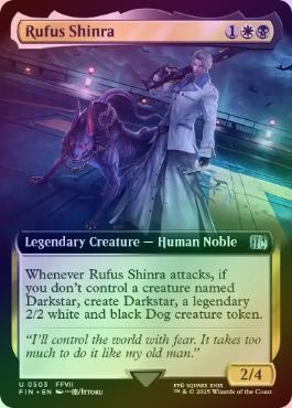 MTG ルーファウス神羅 拡張foil ff ギフトバンドル産 Foil】(238