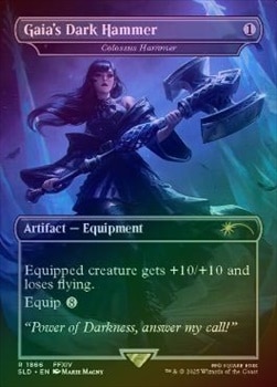 ��FOIL�ۡڱѡۥ������Υ��ݥ������ե���/Gaia's Dark Hammer[��������/Colossus Hammer]��̵��P�ۡ�SLD��