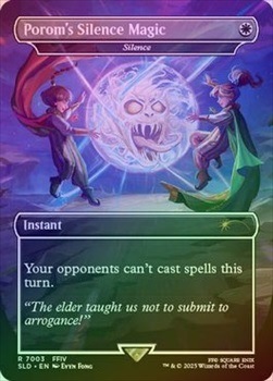 ポロムの魔法「サイレス」 　４枚 Foil ポロムの魔法「サイレス」 Foil 4枚セット - メルカリ