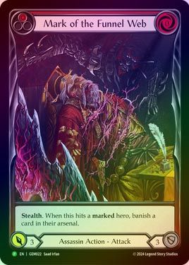 òʡEXRainbow FoilաԱѡ[Ż] ɸŪ/[Assassin]Mark of the Funnel Web[][P]ԥץǡ