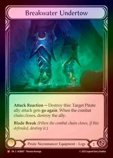 Rainbow Foil》《英》[海賊・死霊術師] 防波の流底/[Pirate