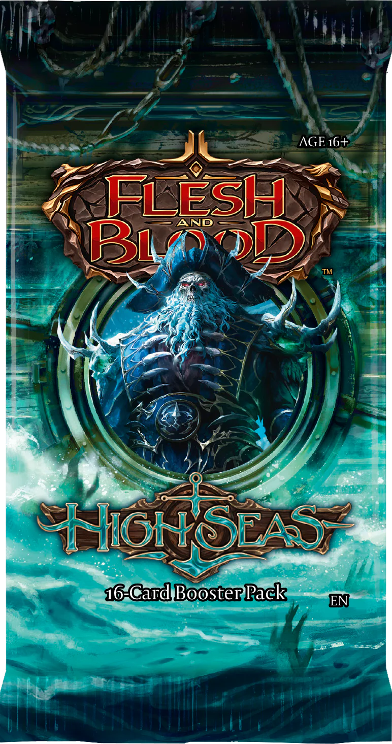 FLESH AND BLOOD　蒼海の秘宝　High Seas　英語版　1box 蒼海の秘宝 High Seas 英語版 1パック《FAB》 | Flesh and