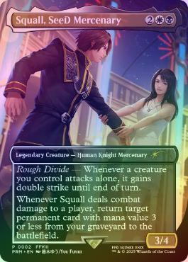SeeDの傭兵、スコール スタンダードショーダウンプロモ mtg ff イベント配布》【FOIL】【英】SeeDの傭兵、スコール/Squall