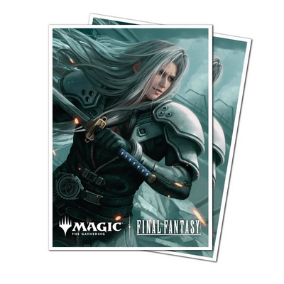 クラウド　セフィロス　FF ウルトラプロ MTG デッキプロテクター MTG FF クラウド&セフィロス スリーブ 105枚セット Ultra Pro