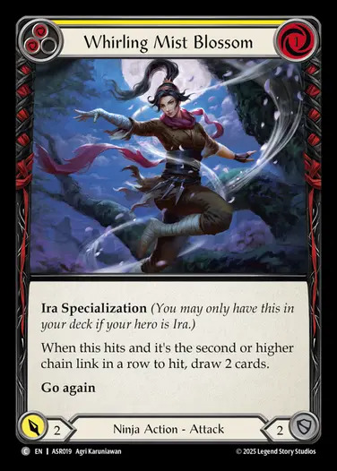 �Աѡ�[Ǧ��]������̸��/[Ninja]Whirling Mist Blossom[C]��ASR��