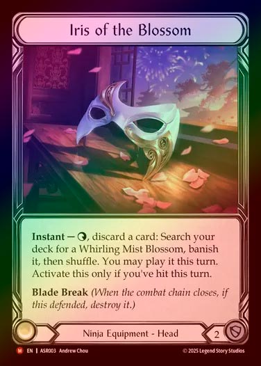 ��Rainbow Foil�աԱѡ�[Ǧ��]̸�֤δ�/[Ninja]Iris of the Blossom[M]��ASR��