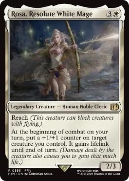 �ڱѡ۶�����������ƻ�Ρ�������/Rosa, Resolute White Mage[��R]��FIN��