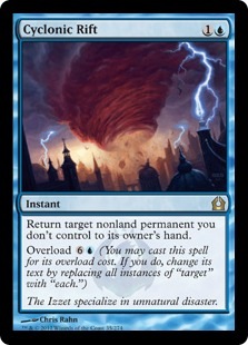 MTG サイクロンの裂け目 ボーダーレス FOIL 0419 ☆SALE特価品 状態EX☆【英】サイクロンの裂け目/Cyclonic Rift
