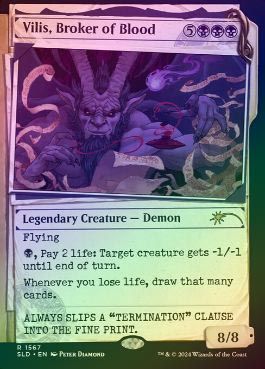 ��FOIL�ۡڱѡ۷�μ���ԡ������ꥹ/Vilis, Broker of Blood[No.1567][��P]��SLD��
