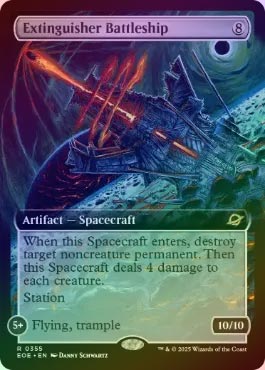 FOIL】【英】殲滅戦艦/Extinguisher Battleship[無色R]【EOE