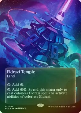 MTG エルドラージの寺院/Eldrazi Temple 英4枚セット