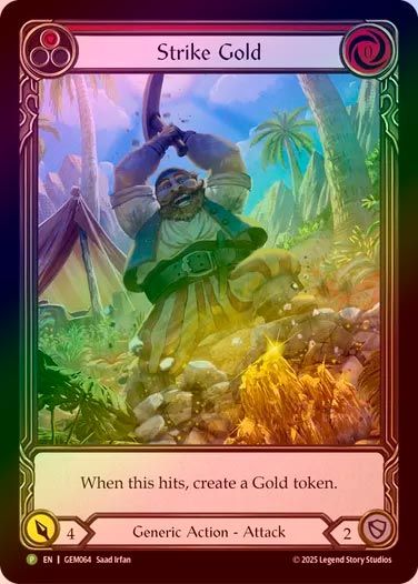 ��Rainbow Foil�աԱѡ�[����] ����٤�/[Generic]Strike Gold[��][P]�ԥץ����ǡ�