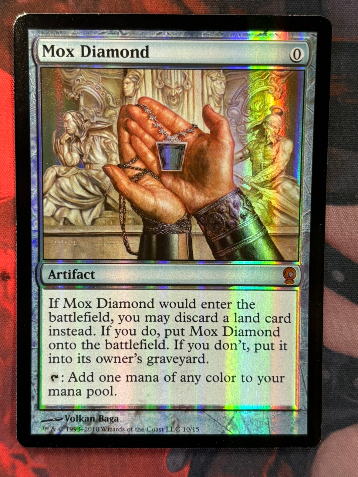 MTG モックスダイアモンド/Mox Diamond FTV foil