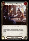 FAB】Warmonger's Diplomacy NF DTD 英語版 FAB】Warmonger's
