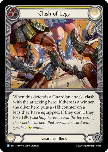 英》[守護者]脚の激突/[Guardian]Clash of Legs[R]《MPG》 | Flesh and