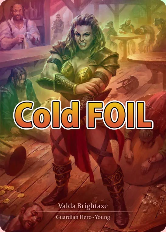 Cold Foil/Flesh and Blood/日本語版/山脈の基部/Base of the Mountain