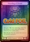 ��Cold Foil�աԱѡ�[����]���������/[Guardian]Hoarding of Denial[C]��MPG��