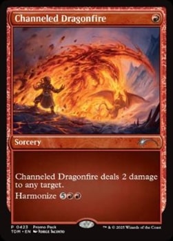 イベント配布》【英】引き出された龍火/Channeled Dragonfire[赤P