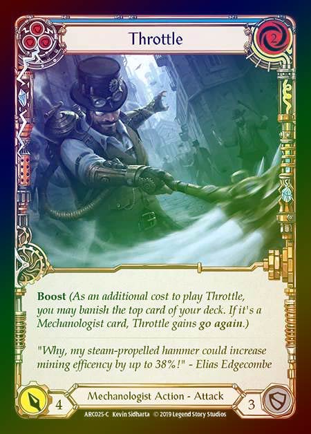 ���ò��ʡ�����EX����Rainbow Foil��[Mechanologist]Throttle [��][C]��ARC-���ǡ�