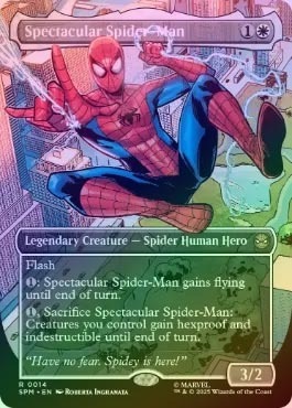 392 MTG スペクタキュラー・スパイダーマン / テクスチャー FOIL 392 MTG スペクタキュラー·スパイダーマン / テクスチャー FOIL