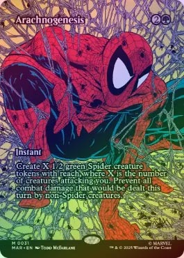 円環蜘蛛のアラクニ 1枚 Marvel FaB 日本語版 円環蜘蛛のアラクニ 1枚 Marvel FaB 日本語版 Cold Foil/Flesh and