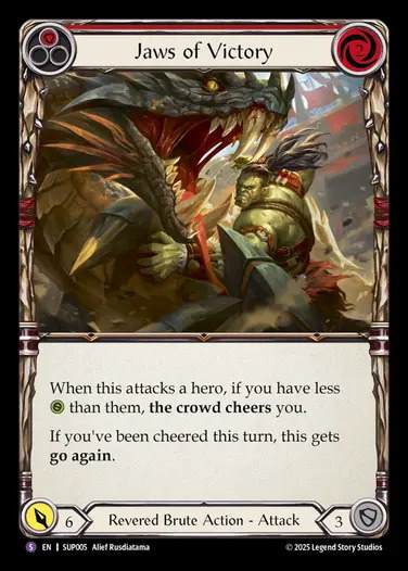 �Աѡ�[��顦���] �������ڤ뾡��/[Revered Brute]Jaws of Victory [S]��SUP��
