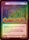 ��Cold Foil�աԱѡ�[����] ������ΰҸ�/[Generic]Authority of Ataya[F]��SUP��