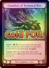 ��Cold Foil�աԱѡ�[���] �������Ƽ�/[Brute]Gauntlets of Tyrannical Rex[L]��SUP��