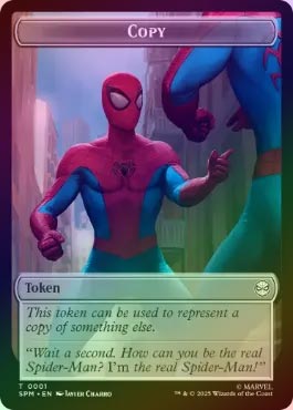 FOIL】【英】コピートークン/Copy Token[無色T]【WHO】 | スタンダード