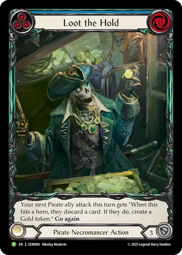英》[海賊・死霊術師] 船倉の略奪/[Pirate Necromancer]Loot the Hold