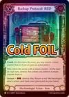 Cold FoilաԱѡ[]Хåå׼硧RED/[Mechanologist]Backup Protocol: RED[][P]ԥץǡ