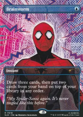 渦巻く知識　スパイダーマン 英】渦まく知識/Brainstorm[No.7019][青P]【SLD】【スパイダーマン